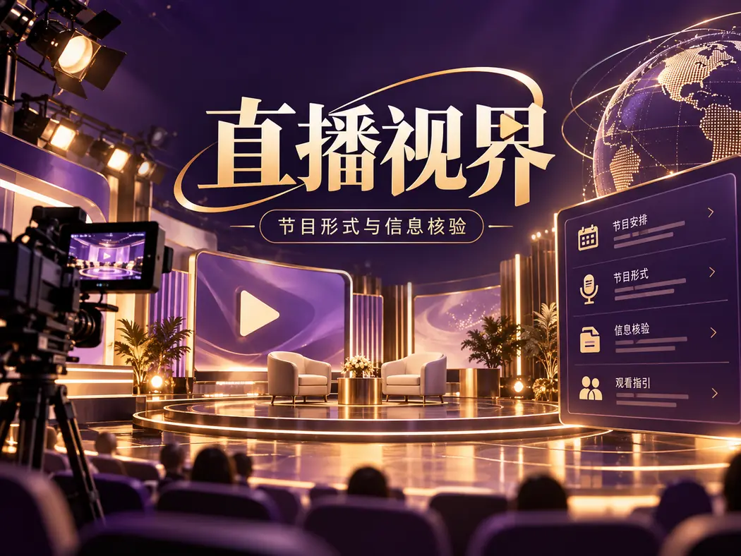 直播节目与时间观察专题图